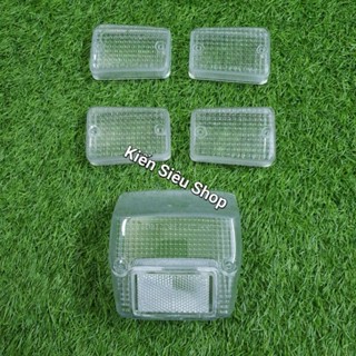 Nắp chụp xi nhan và nắp đèn hậu màu trắng xe cub 82-84-DD