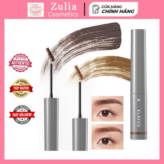Mascara Mày Klavuu chuốt lông mày đầu nhỏ tự nhiên cao cấp chính hãng gồm 2 màu
