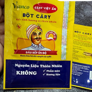 [chay/mặn]Bột cà ri Việt Ấn Vianco (10gr)