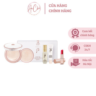 Set Whoo trắng da Gongjinhyang:Seol Radiant White Tone Up Sun Cushion [AnChi Cosmetics]