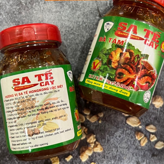 [chay/mặn]Sa tế cay Bà Tám (70gr)