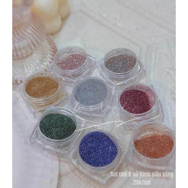 SET NHŨ FLASH SIÊU SÁNG 8 HỦ