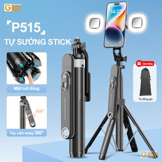 Gậy Chụp Ảnh 4 Chân Gậy Selfie có điều khiển từ xa Bluetooth thoại di động Giá đỡ điện thoại trực