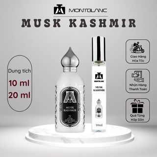 Nước hoa Musk Kashmir chai chiết 10ml mùi hương Hiện đại, Quyến rũ, Tinh tế - Montblanc Perfume