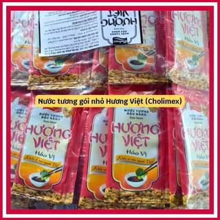 Nước tương Hương Việt Hảo Vị gói 7ml - Thùng 400 gói