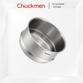 Khay Hấp CHOCKMEN 16-18-20-24-28CM Inox 18/10 Siêu Dày Dặn Khay Hấp Cao Cấp Hấp Đồ Ăn Đồ Xôi Rau Củ Quả