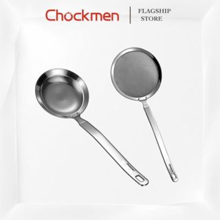Muôi Vớt Bọt CHOCKMEN Inox Dày Dặn Muỗng Vớt Váng Mỡ Dụng Cụ Lọc Cặn Rây Cháo Dùng Cho Nhà Bếp