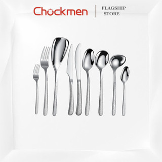  Bộ Dao Thìa Dĩa CHOCKMEN Inox Cao Cấp Sang Trọng Muôi Muỗng Múc Canh Sup Thìa Ăn Cơm Dĩa Hoa Quả Dao Bít Tết Nhà Bếp 