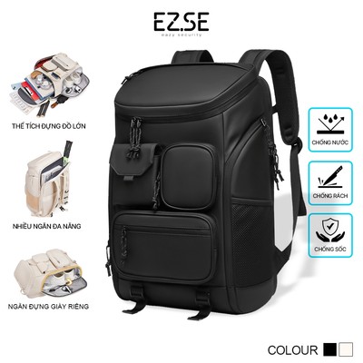 Balo du lịch nam nữ cao cấp EAZY BLA26 chống thấm nước kích thước lớn , Balo đựng laptop chống sốc , Balo đi học