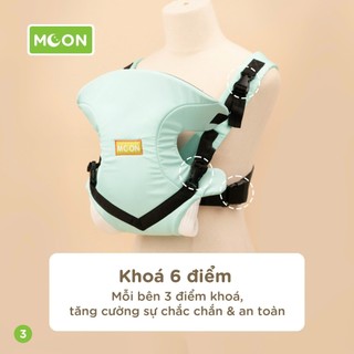 Địu Em Bé 4 Tư Thế Moon Air Mesh