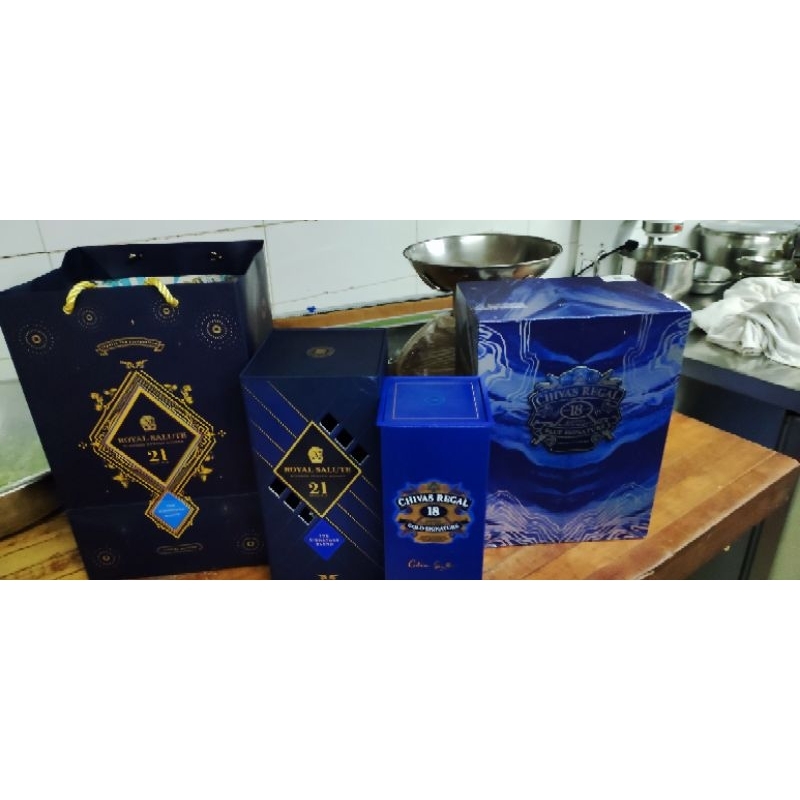 Vỏ hộp  các loại , Chivas 12, Chivas 18, Chivas 21, Chivas 25