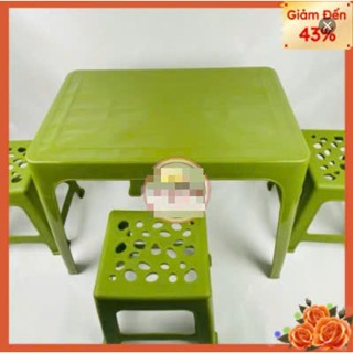 [đẹp nhất] 5 bàn 20 ghế nhựa .sẵn hàng đặt giao trong ngày.