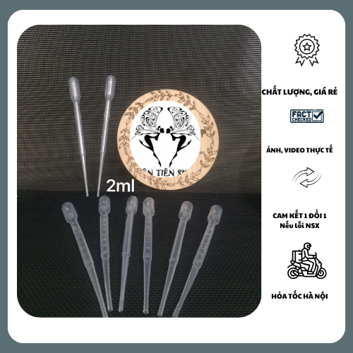 10c -50c Ống pipet nhựa 2ml tientienshop