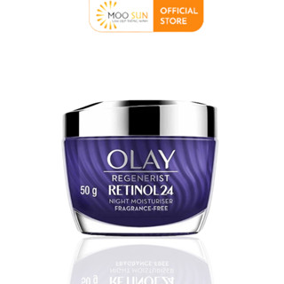 Kem Dưỡng Ban Đêm Thúc Đẩy Tái Tạo Da, Mờ Nếp Nhăn OLAY REGENERIST Chiết Xuất RETINOL 50G