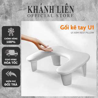 (KHÔNG vừa máy hơ T10 - T11) Bục kê tay U1 làm nail tiện lợi, bộ kê tay cao cấp để bàn chắc chắn,size vừa máy hơ T8