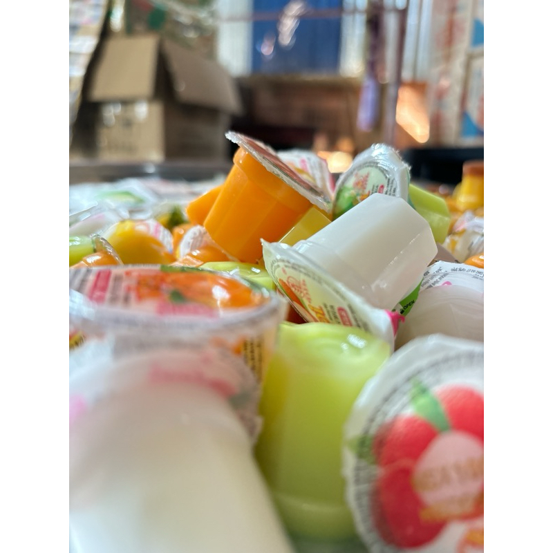 [ 1ký ] THẠCH RAU CÂU HỦ / thạch sữa chua / thạch rau câu / thạch caramen