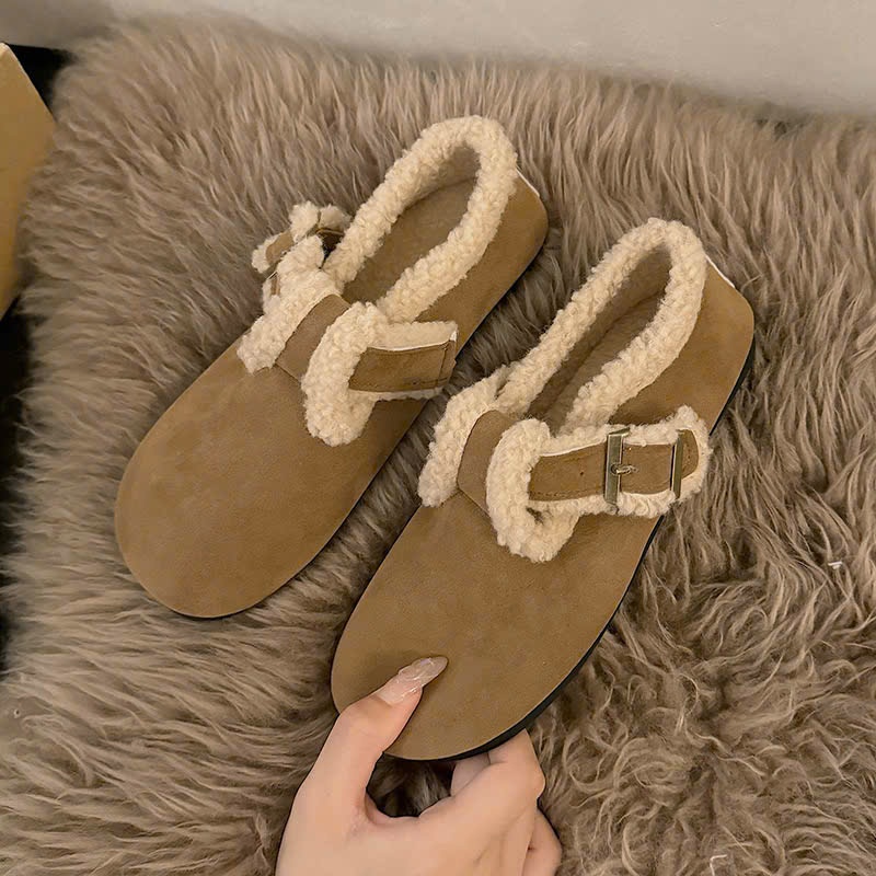 Giày nữ khóa khuy lông cừu MISA fullbox QCCC | BigBuy360 - bigbuy360.vn