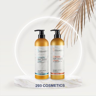  Dầu gội xả phục hồi tóc hư tổn V76 Collagen Italy 500ml - 800ml 