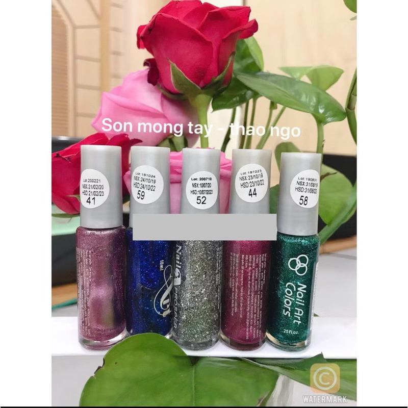 Cọ nét vẽ móng sơn thường 10ml