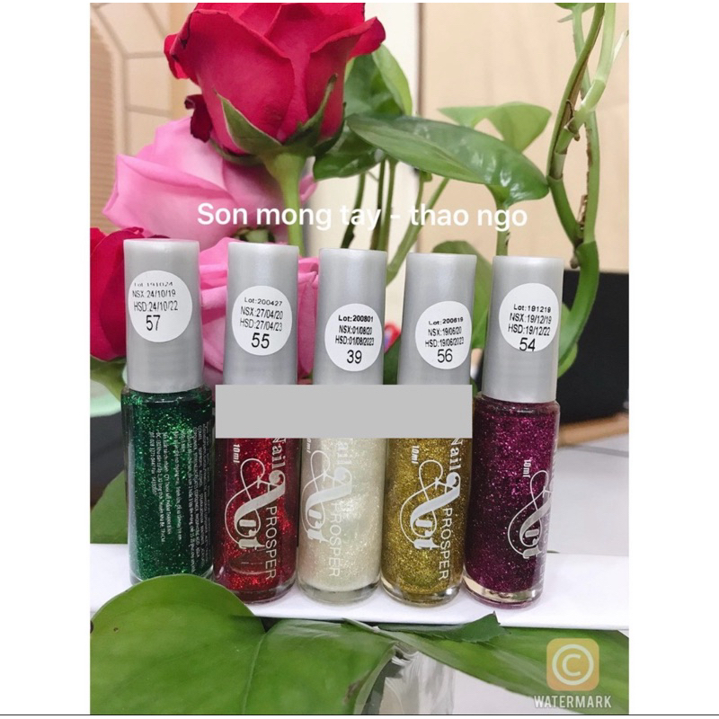 Cọ nét vẽ móng sơn thường 10ml