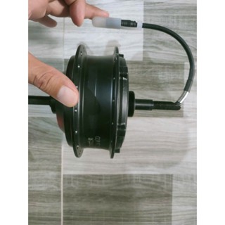 Động cơ hãng Bafang 36v250w xịn chế xe đạp thành xe điện dùng cho xe phanh đĩa hoặc phanh kẹp vành, lắp líp 1-7 tầng