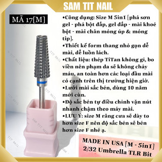  Đầu mài mỹ 5ink1 mài mịn mài phá sơn phá bột,mài chân móng úp 
