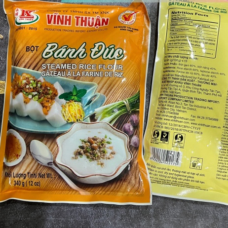 [chay/mặn]Bột bánh đúc Vĩnh Thuận (340gr)