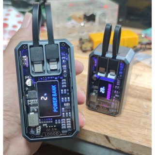 sạc dự phòng pin đóng 22.5w nhiều mẫu  sạc nhanh QC PD 4.0 sẵn dây sạc tyde C và ios mẫu mới  20000mah