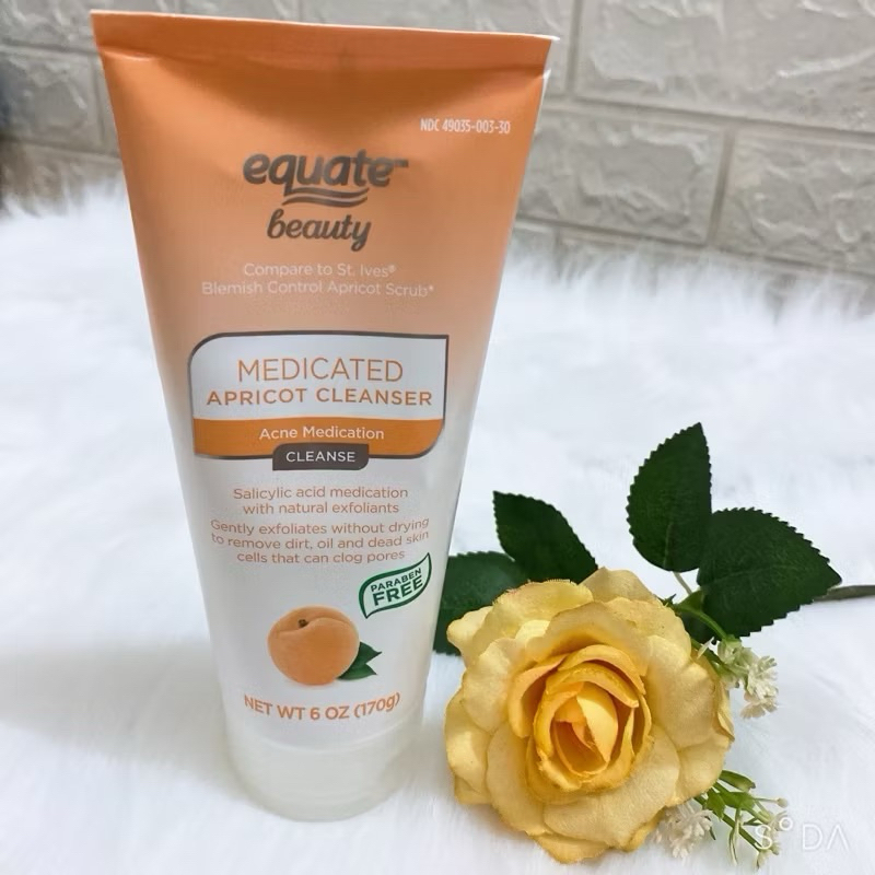 SỮA RỬA MẶT TẨY TẾ BÀO CHẾT EQUATE BEAUTY (MỸ) 170gr