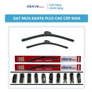 Gạt mưa Kanta Plus CAO CẤP K668 - Cho tất cả các dòng xe - Gạt mưa đa năng MERCEDES, BMW, AUDI, PORSCHE...
