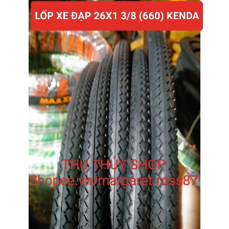 LỐP (VỎ) XE ĐẠP 26x1 3/8 (660) KENDA