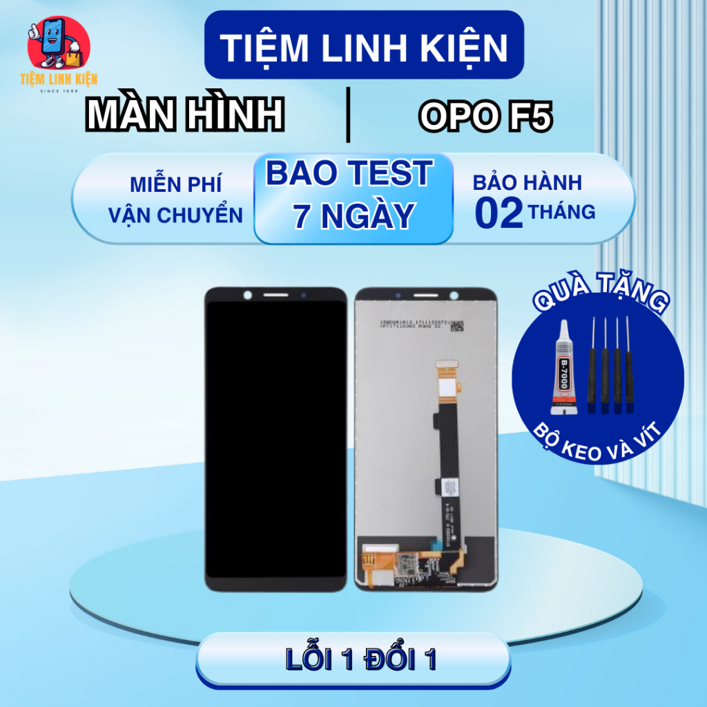 Màn Hình tương thích Oppo F5/ F5 Youth Màn Chuẩn Zin (Tặng Keo Vít)