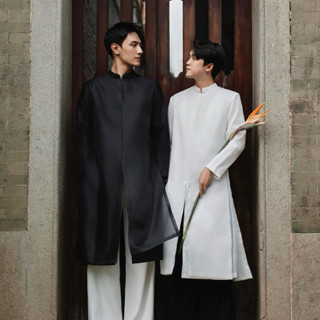  Áo dài cách tân 2 lớp có cầu vai có BIGSIZE 105kg  KHÔNG KÈM QUẦN  