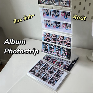 ALBUM PHOTOSTRIP ALBUM FAST FLOW THẢ DỌC~ ảnh rơi cái bụp ALBUM PHOTOBOOTH ẢNH CHỤP LẤY NGAY 4CUTS ALBUM ĐỰNG ẢNH