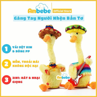 Vịt nhại giọng ANBEBE vịt nhảy múa sạc điện USB bảo cho bé hành 3 tháng