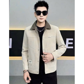 Áo khoác dạ nam lót lông phong cách Hàn Quốc lót lông siêu ấm