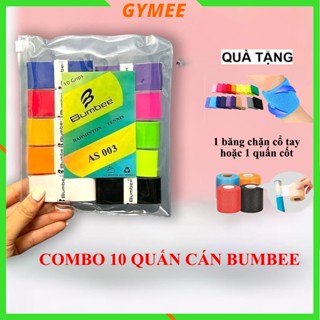 Combo 10 Quấn Cán Vợt Bumbee AS003, Cuốn Cán Vợt Cầu Lông, Tennis, PickleBall chính hãng chất lượng tốt chống mồ hôi tay