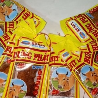 Khô bò miếng-10Bịch Mẫu mới 13g mỗi gói
