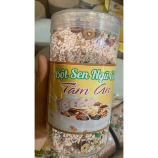 Bột Củ Sen giảm cân, dưỡng nhan, ăn kiêng, Bột Củ Sen Ngũ Cốc Dinh Dưỡng Tâm An 500gr