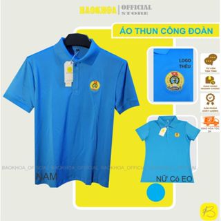  Áo Công Đoàn Việt Nam Logo Thêu Vải thun Thái mềm mịn thoáng mát Baokhoa_Official size 35kg -105kg 