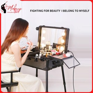 Máy uốn tóc làm xoăn xoay 360. Máy làm xoăn phi 32 và phi 28 make up đa năng MS 32 [ MakeupBeauty ]