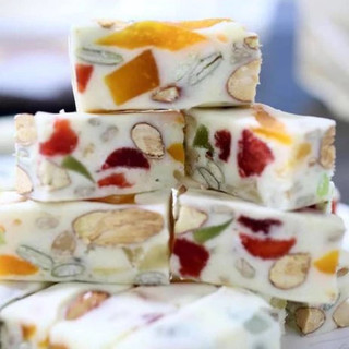 set nguyên liệu làm kẹo nougat (kẹo hạnh phúc )