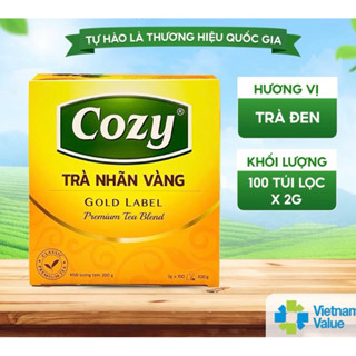 Trà Nhãn Vàng 100 Tép*2gr Cozy (Gold Label)