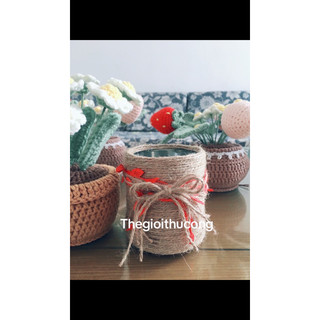 Ống cắm bút que kem handmade, ống cắm bút tái chế