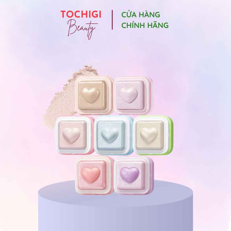 Phấn Bắt Sáng COLORGRAM Milk Bling Heartlighter Highlighter (2.2g)