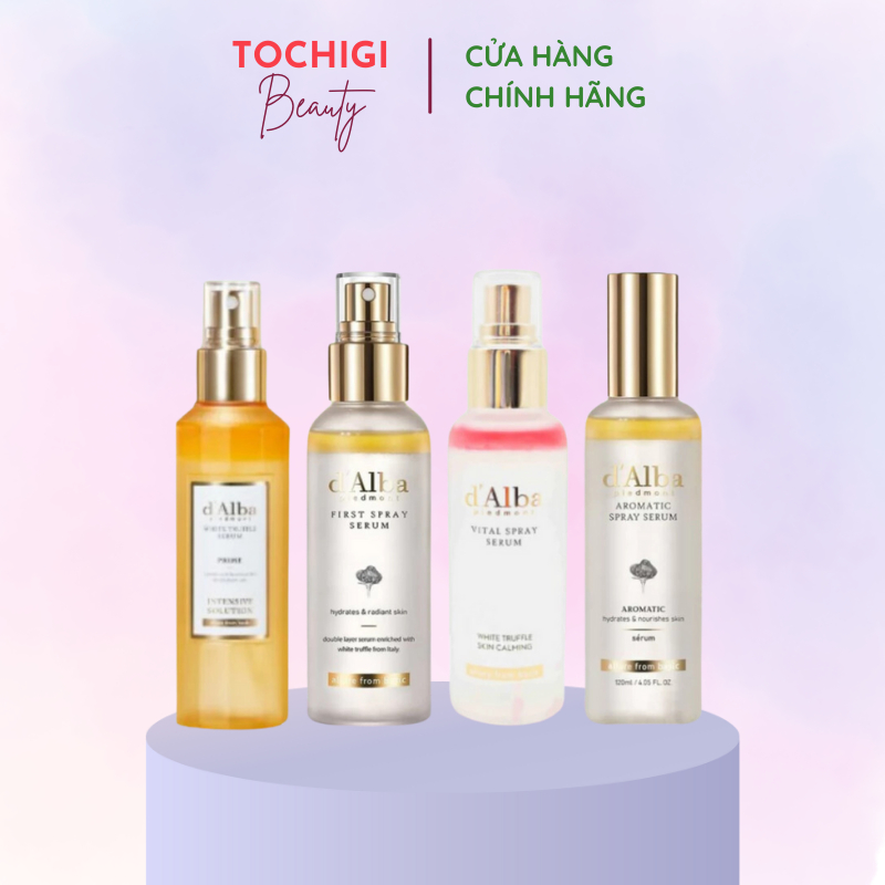 Serum Xịt Khoáng d'Alba First Spray Serum Chiết Xuất Nấm Trắng Căng Bóng Da 50ml/100ml
