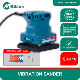 Máy chà nhám MailTank SH116 Máy Chà Nhám Rung vuông 200W máy chà nhám gỗ mini 110x100mm điều chỉnh tốc độ