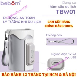 TBW01WG Túi vải ủ ấm, giữ nhiệt bình sữa Beborn TBW01 / Hâm sữa du lịch cầm tay (Cùng Nhà cung cấp Fatzbaby Fatz)