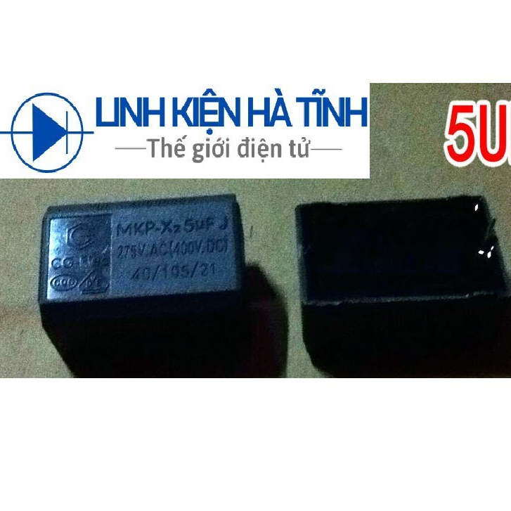 TỤ 5UF TỤ BẾP TỪ 5UF 275VAC