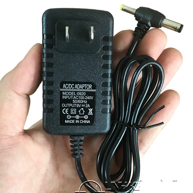 Adapter 9V 2A nguồn 9V2A nguồn sạc loa kéo, sạc pin nguồn guita 2 đầu cắm